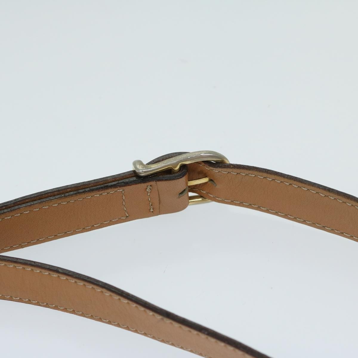 Celine Macadam Shoulder Bag PVC Leather, BROWN, CANVAS, Shoulder bag