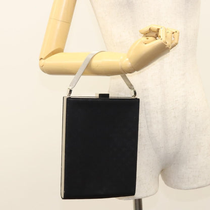 Louis Vuitton Saint Ange Handbag Monogram Satin, BLACK, SATIN, Handbag