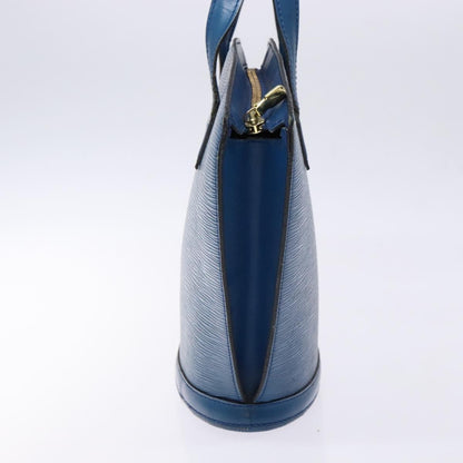 Louis Vuitton Saint Jacques Handbag Epi Leather, BLUE, LEATHER, Shoulder bag