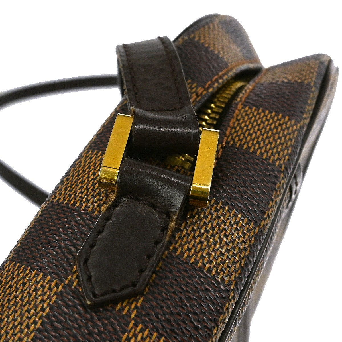 Louis Vuitton Ipanema Handbag Damier, BROWN, CANVAS, Shoulder bag