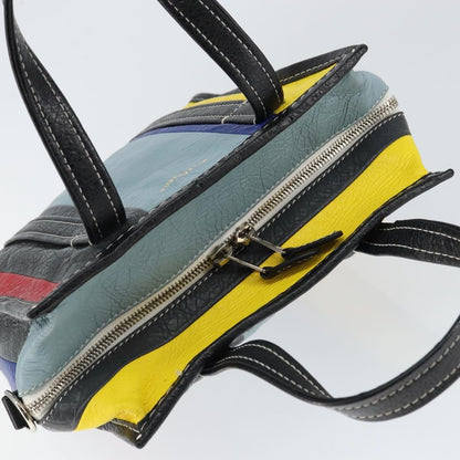 Balenciaga Bazar Convertible Tote Striped Leather, MULTICOLOUR, LEATHER, Tote bag