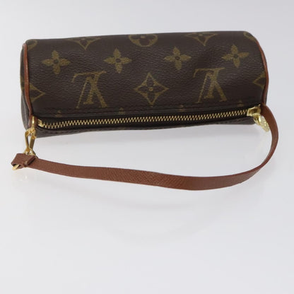 Louis Vuitton Papillon Pochette Monogram Canvas, BROWN, CANVAS, Handbag