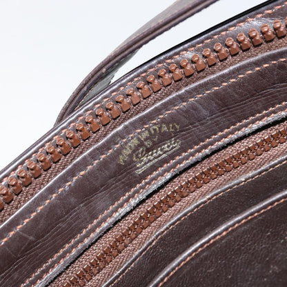 Gucci Sherry line shoulder bag Leather, BROWN, LEATHER, Shoulder bag