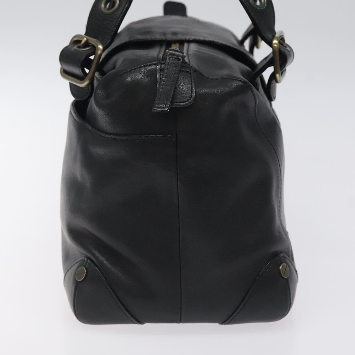 Chloe Vintage Shoulder Bag Leather, BLACK, LEATHER, Shoulder bag