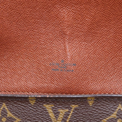 Louis Vuitton Saint Cloud Handbag Monogram Canvas, BROWN, CANVAS, Shoulder bag