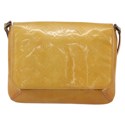 Louis Vuitton Thompson Street Handbag Monogram Vernis, BEIGE, PATENT_LEATHER, Shoulder bag