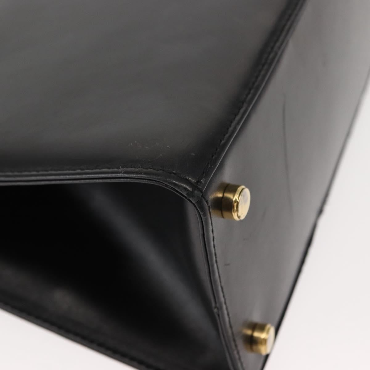 Salvatore Ferragamo Convertible Vara Bow Tote Leather, BLACK, LEATHER, Handbag