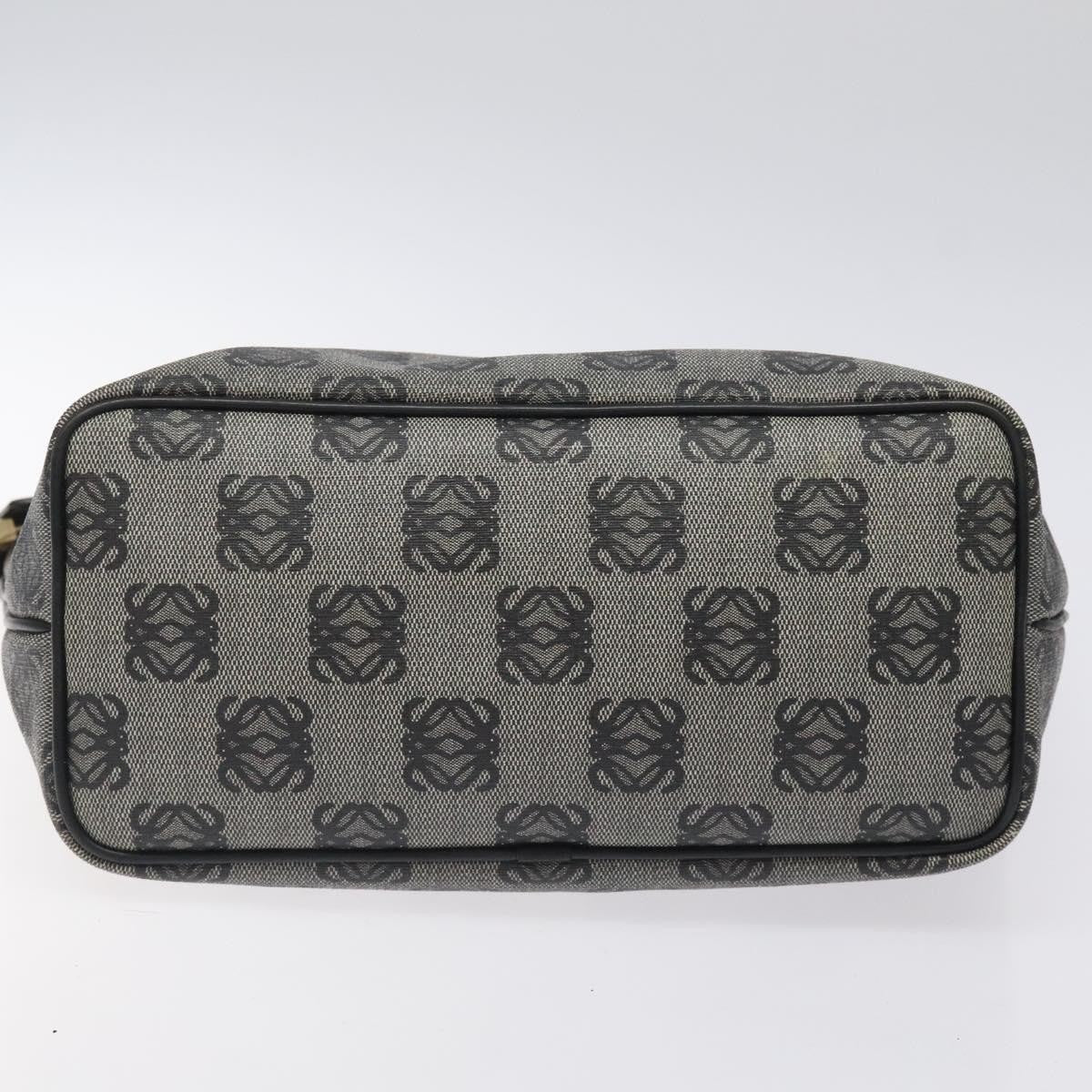 Loewe Anagram handbag PVC Leather, BLACK, PVC, Handbag