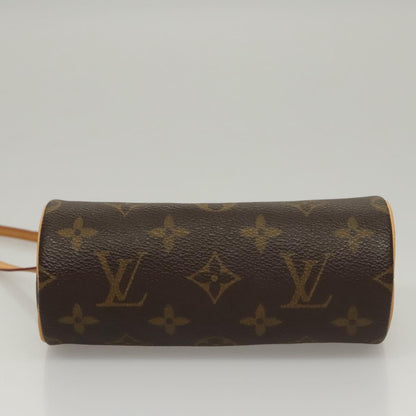 Louis Vuitton Papillon Pochette Monogram Canvas, BROWN, CANVAS, Handbag