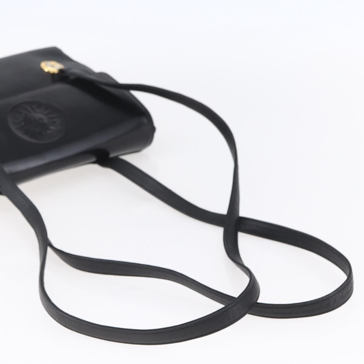 Versace Vintage Shoulder Bag Leather, BLACK, LEATHER, Shoulder bag