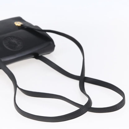 Versace Vintage Shoulder Bag Leather, BLACK, LEATHER, Shoulder bag