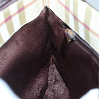 Burberry Nova Check Handbag Nova Check Canvas, BEIGE, CANVAS, Handbag