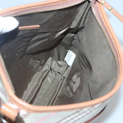 Burberry Nova check Shoulder bag Canvas, BEIGE, CANVAS, Shoulder bag