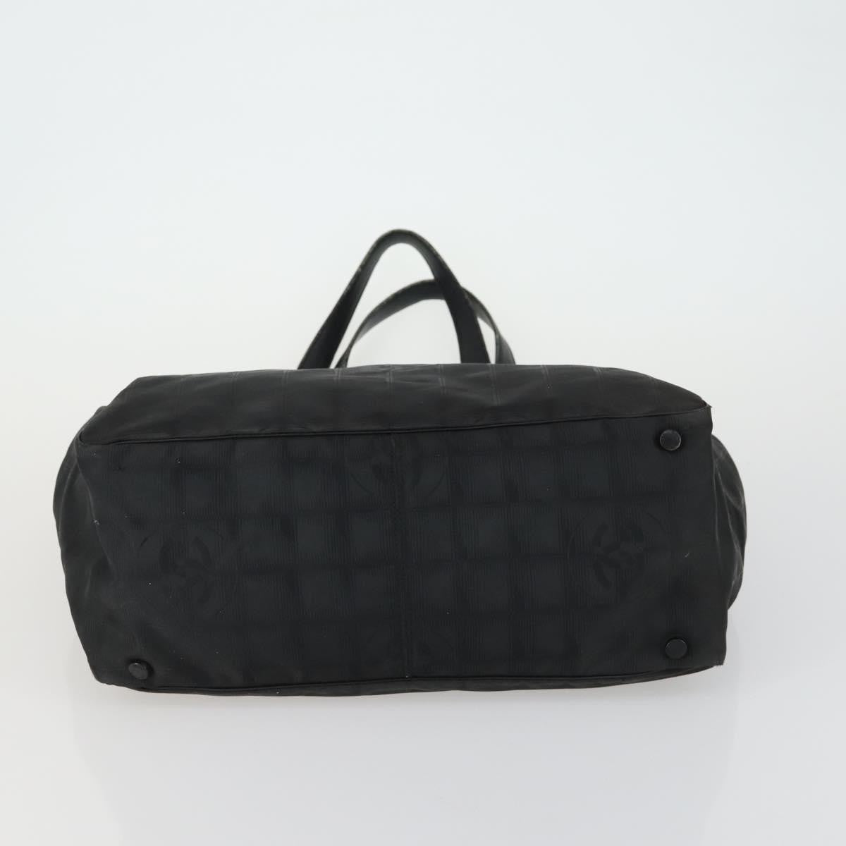 Chanel Fourre Tout Tote Multicolor Toile, BLACK, NYLON, Handbag