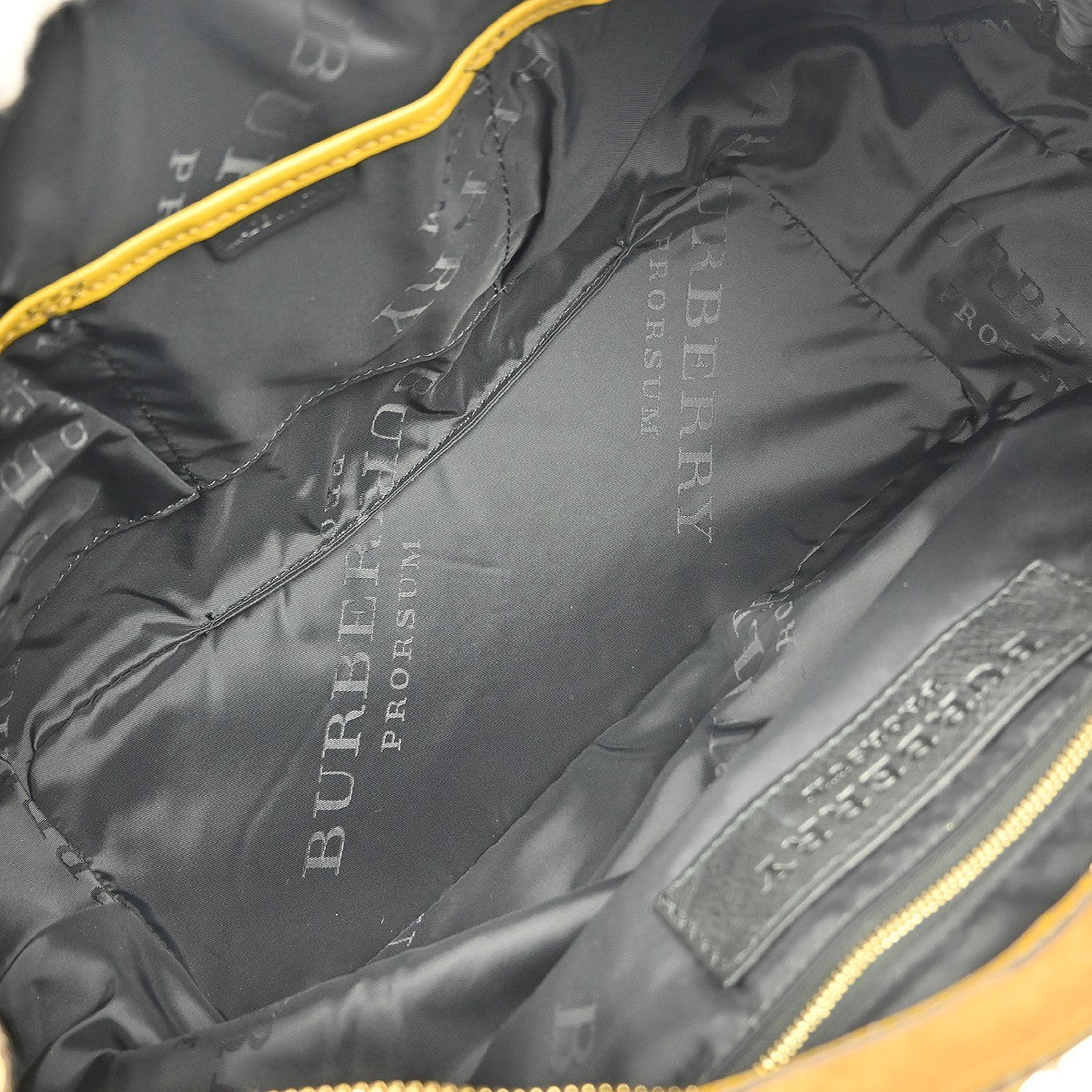 Burberry Vintage Handbag Leather, BROWN, LEATHER, Handbag