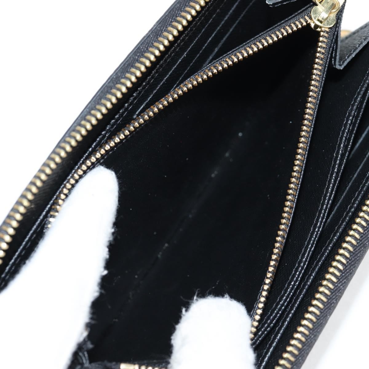 Louis Vuitton Zippy Wallet NM Monogram Canvas, BLACK, CANVAS, Wallets