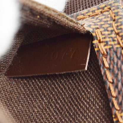 Louis Vuitton Geronimos Waist Bag Damier, BROWN, CANVAS, Clutche & pouche