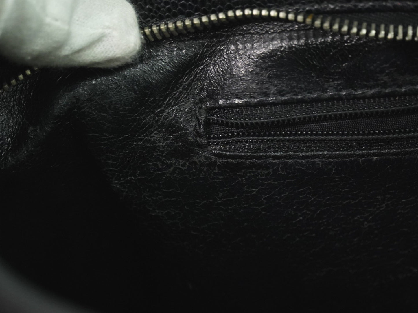 Chanel Medallion Tote Quilted Caviar, BLACK, LEATHER, Tote bag