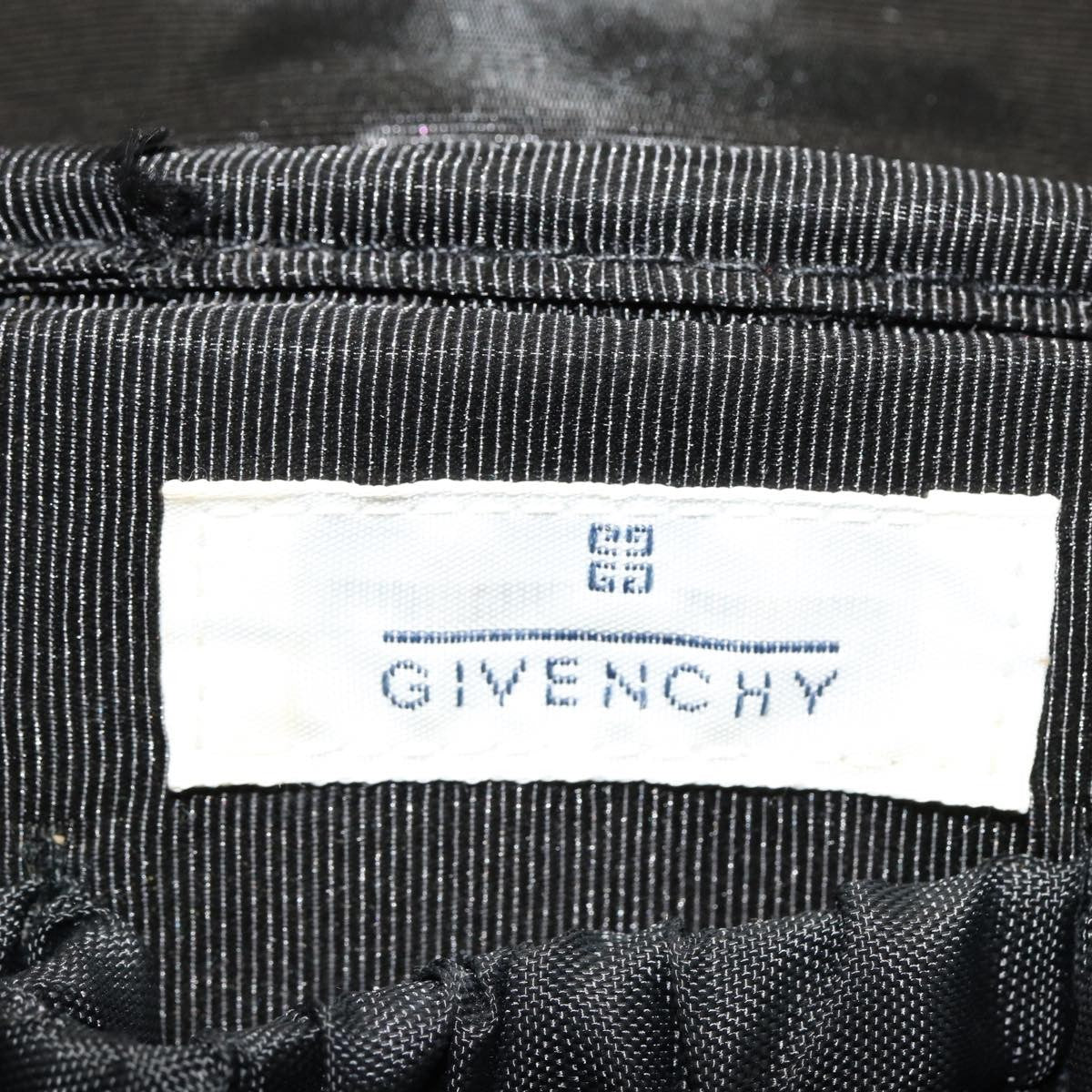 Givenchy Zip Pouch Nylon, BLACK, NYLON, Clutche & pouche