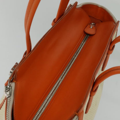 Salvatore Ferragamo Gancini Tote Canvas and Leather, BEIGE, CANVAS, Tote bag