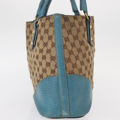 Gucci Hasler Tote GG Canvas, BEIGE, CANVAS, Tote bag