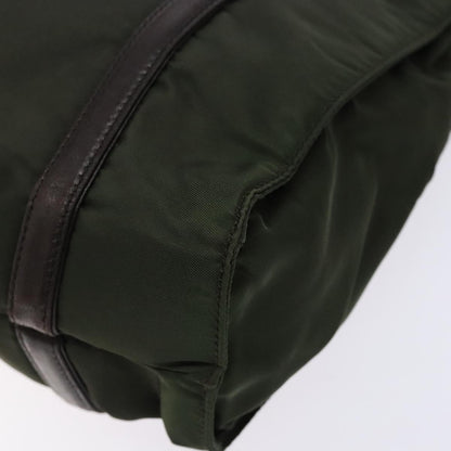 Prada Vintage Shoulder Bag Tessuto, KHAKI, NYLON, Shoulder bag