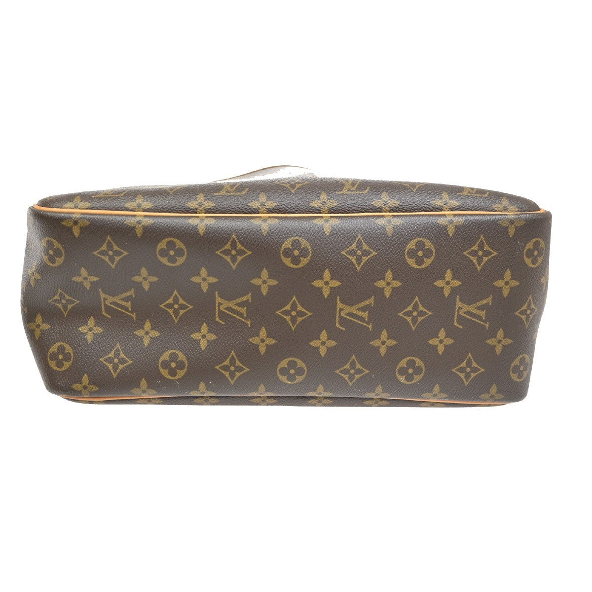 Louis Vuitton Deauville Handbag Monogram Canvas, BROWN, LEATHER, Handbag