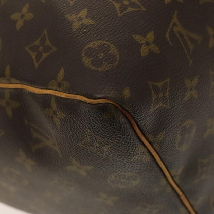 Louis Vuitton Keepall Bag Monogram Canvas, BROWN, CANVAS, Travel bag