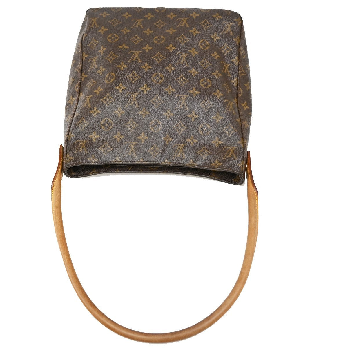 Louis Vuitton Looping Handbag Monogram Canvas, BROWN, CANVAS, Shoulder bag