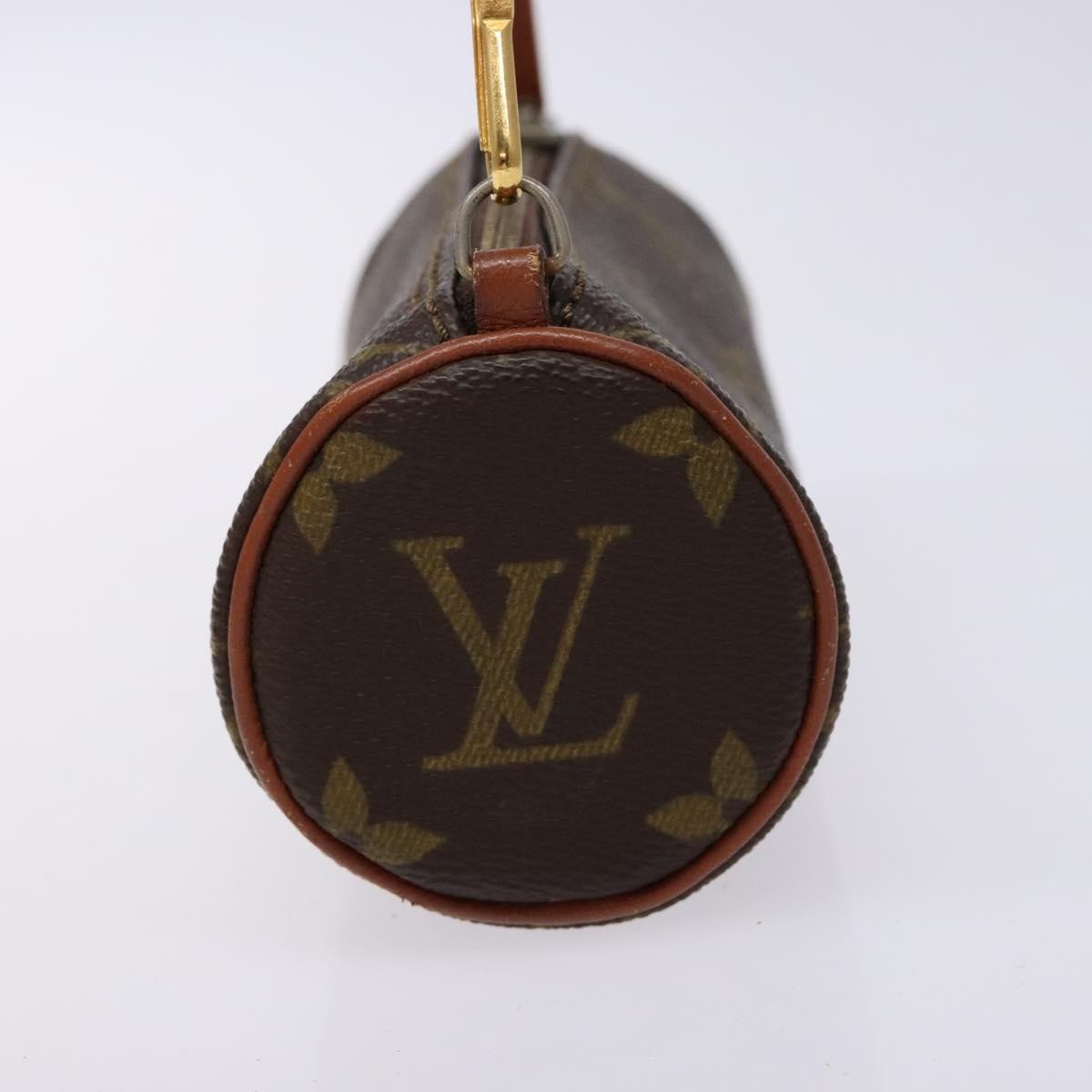 Louis Vuitton Papillon Pochette Monogram Canvas, BROWN, CANVAS, Handbag