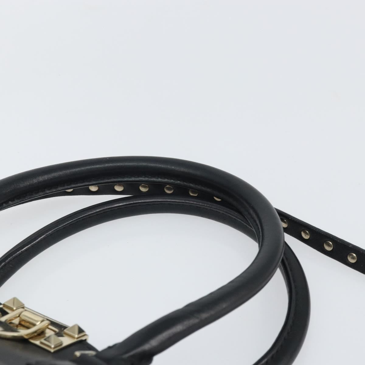 Valentino Garavani Rockstud Tote Soft Leather, BLACK, LEATHER, Tote bag