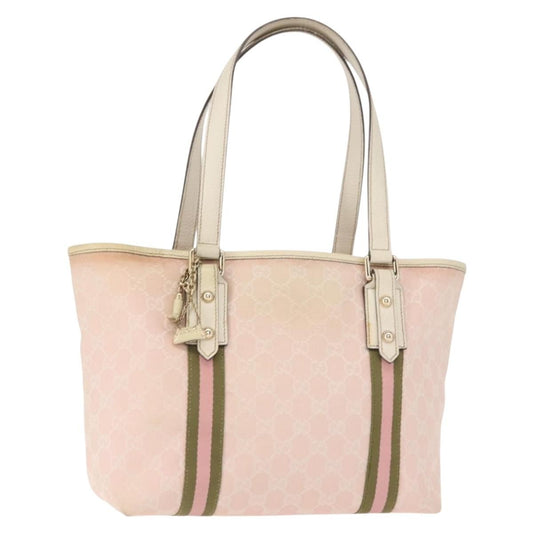 Gucci Jolicoeur Tote GG Canvas, PINK, CANVAS, Tote bag
