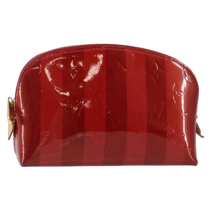 Louis Vuitton Cosmetic Pouch Electric Epi Leather, RED, PATENT_LEATHER, Toiletry Case