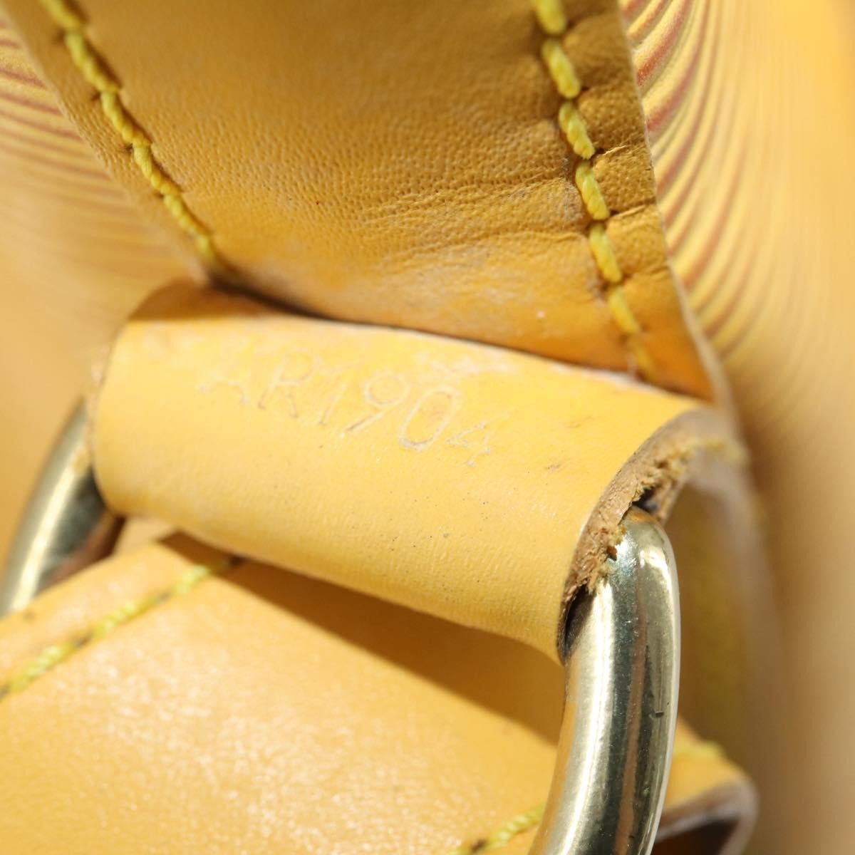 Louis Vuitton Noe Handbag Epi leather, YELLOW, LEATHER, Shoulder bag
