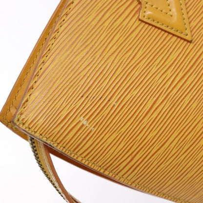 Louis Vuitton Saint Jacques Handbag Epi Leather, YELLOW, LEATHER, Handbag