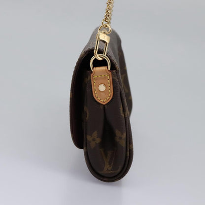 Louis Vuitton Favorite Handbag Monogram Canvas, BROWN, CANVAS, Shoulder bag