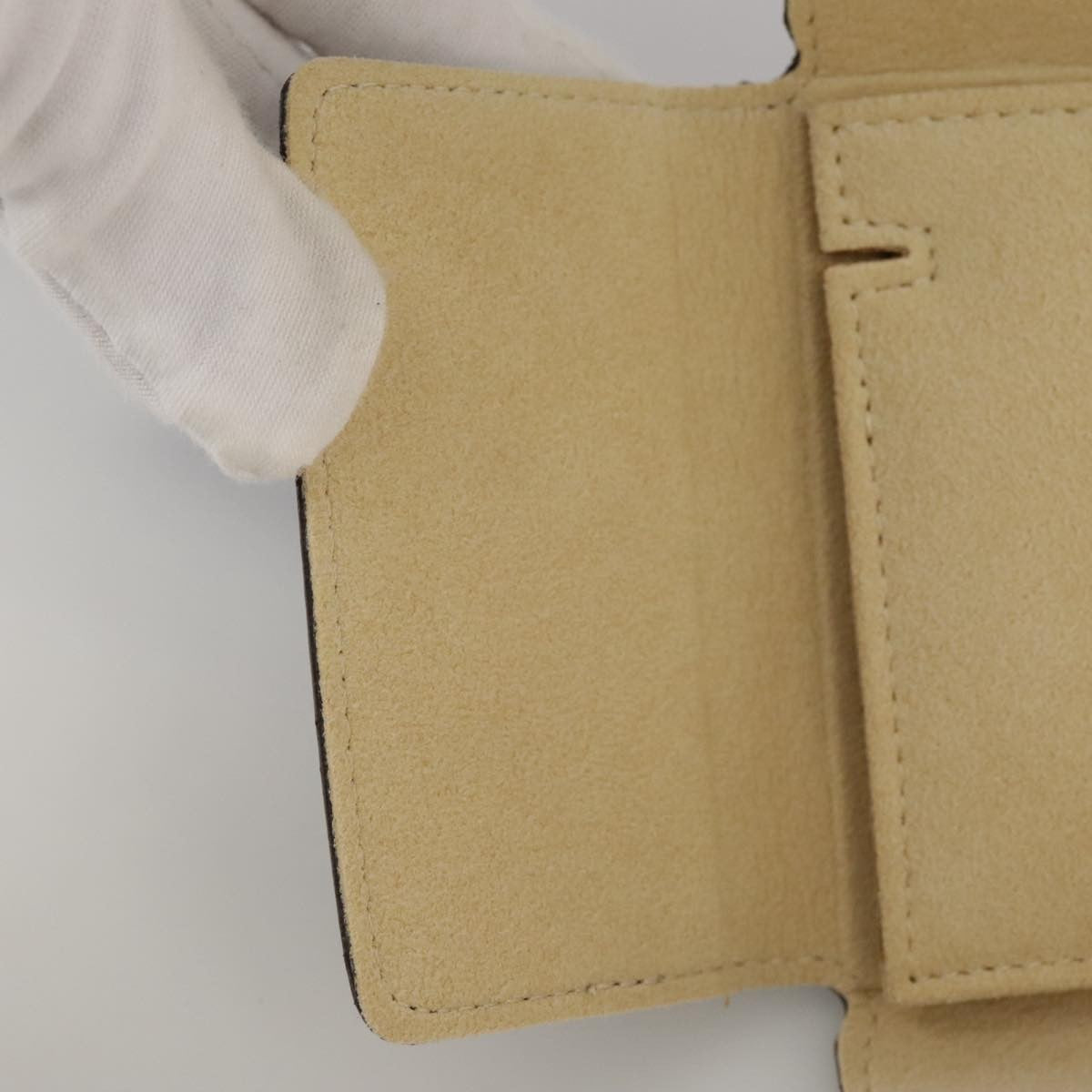 Louis Vuitton CASE JEWELRY BOX Canvas, BROWN, CANVAS, Wallets