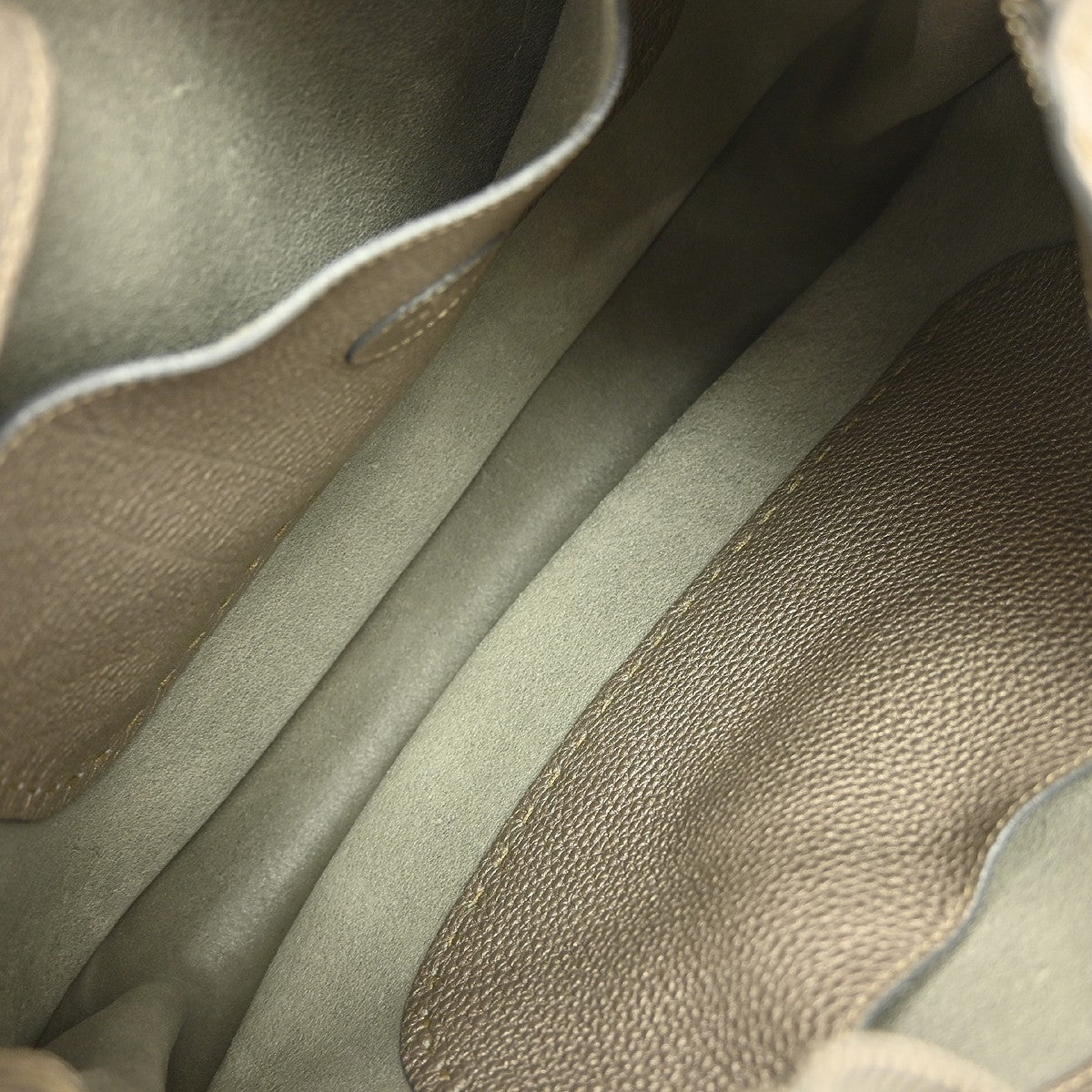 Fendi Selleria Logo Hobo Leather, GRAY, LEATHER, Handbag