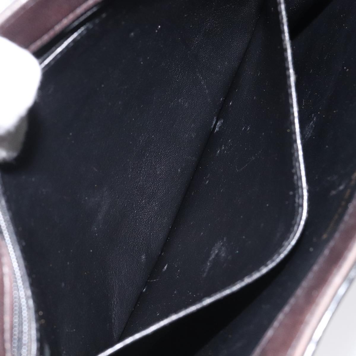 Chanel Vintage Chain Handle Tote Patent leather, BLACK, PATENT_LEATHER, Tote bag