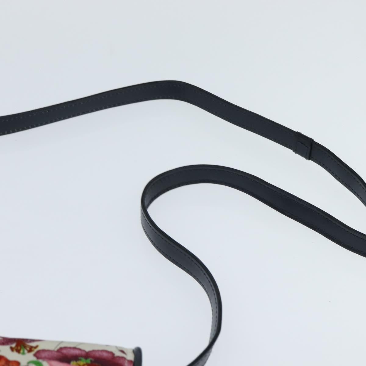 Gucci Vintage Flap Crossbody Bag GG Coated Canvas and Leather, MULTICOLOUR, CANVAS, Shoulder bag