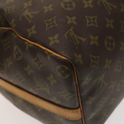 Louis Vuitton Keepall Bandouliere Bag Monogram Canvas, BROWN, CANVAS, Travel bag