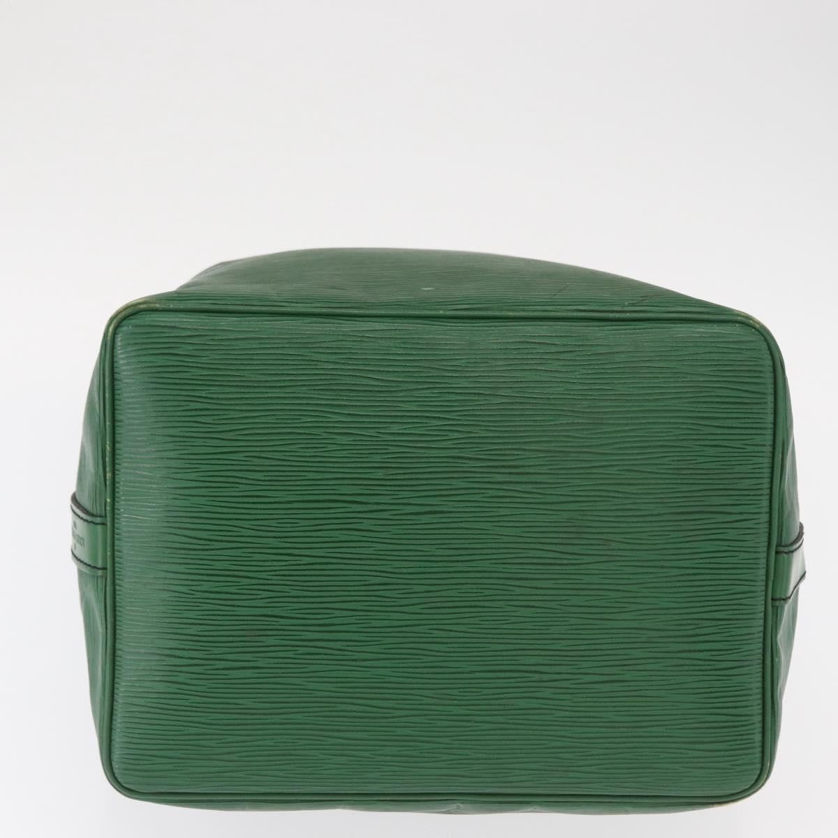 Louis Vuitton Petit Noe Handbag Epi Leather, GREEN, LEATHER, Shoulder bag