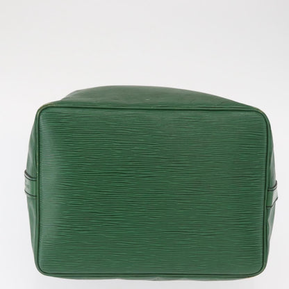 Louis Vuitton Petit Noe Handbag Epi Leather, GREEN, LEATHER, Shoulder bag