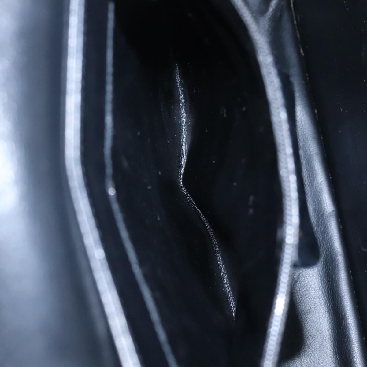 Salvatore Ferragamo Gancini Convertible Top Handle Bag Leather, BLACK, LEATHER, Handbag