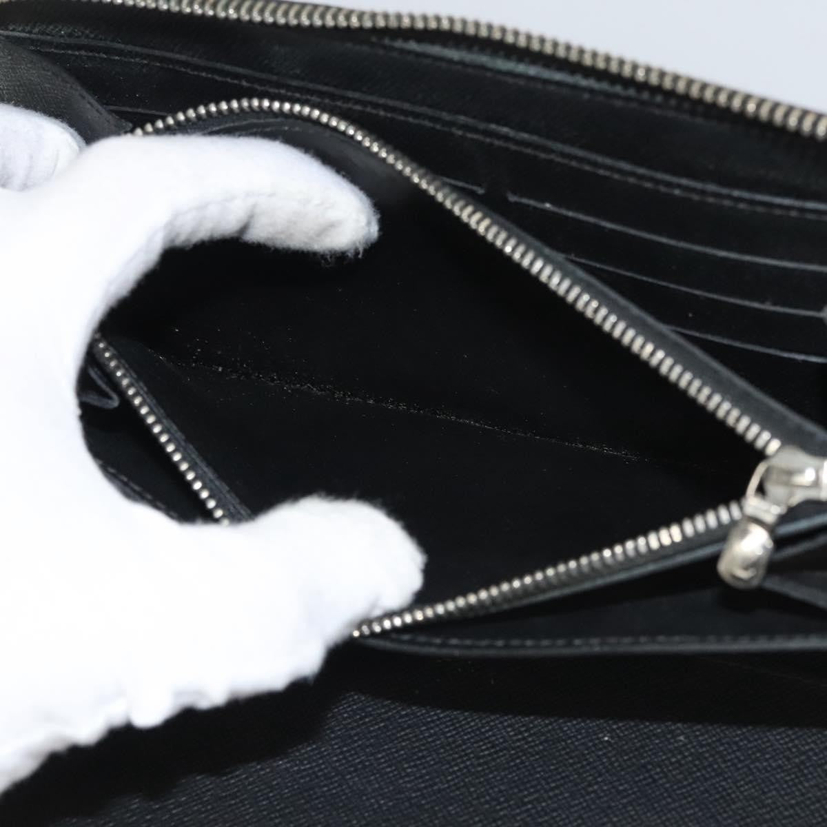 Louis Vuitton Zippy Organizer Epi Leather, BLACK, LEATHER, Wallets