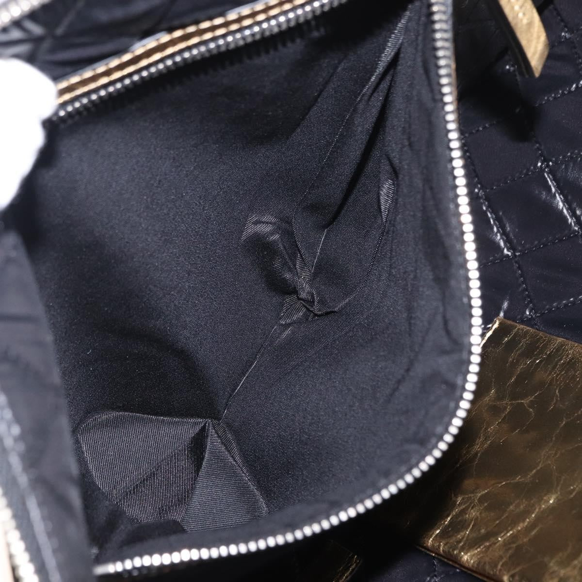 Chanel Feminine Pouch Crinkled Leather, GOLD, LEATHER, Clutche & pouche