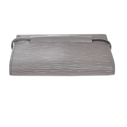 Louis Vuitton Porte Monnaie Elastique Wallet Epi Leather, PURPLE, LEATHER, Wallets