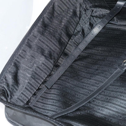 Prada Trunk Bag Nylon, BLACK, NYLON, Travel bag