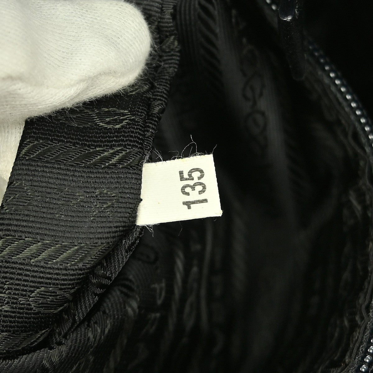 Prada Weekend Duffle Bag Tessuto with Saffiano Leather, BLACK, NYLON, Travel bag