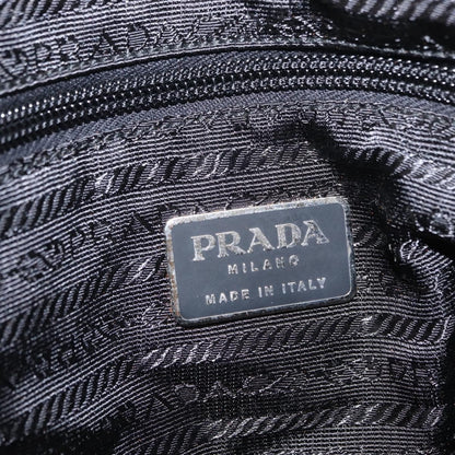 Prada Vintage Shoulder Bag Tessuto, BLACK, NYLON, Shoulder bag